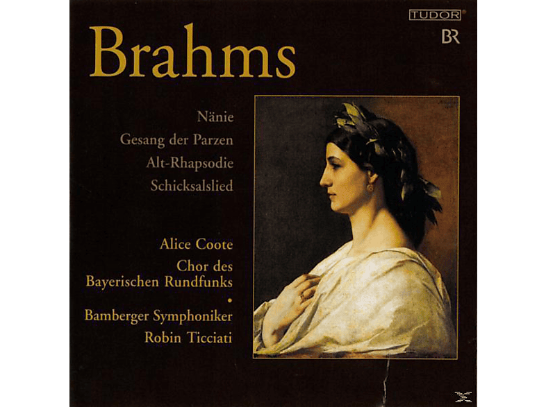 COOTE/CHOR DER BAYERISCHEN RUNDFUNK - Nänie/Gesang Der Parzen/Alt-Rhapsodie (SACD Hybrid) von TUDOR