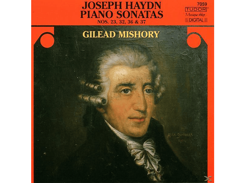 Mishory Gilead - Klaviersonaten 23,32,36+37 (CD) von TUDOR