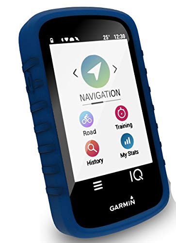 TUFF LUV Silikon Schutzhülle Case und Schirm-Schutz Für Garmin Edge 530 GPS - Blau von TUFF LUV