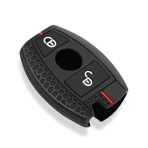 Schlüsselgehäuse Autoschlüsselabdeckung Mit 2 Tasten Für ABRG-Klasse GLK GLA W204 W251 W463 W176 Schlüsseltasche Schlüsselanhänger Schalenhalter Schutz Autofernbedienungen von TUHBCX