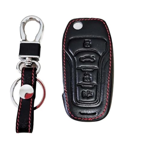 Schlüsselgehäuse Leder-Autoschlüsselabdeckung Für Ford Für Focus Für Mustang Für Mercury Für Mountaineer Für Escape Für Lincoln Für Navigator Schlüsselanhänger Autofernbedienungen Schlüsselgehäuse Leder-Autoschlüsselabdeckung Für Ford Für Focus Für Mustang Für Mercury Für Mountaineer Für Escape Für Lincoln Für Navigator Schlüsselanhänger Autofernbedienungen von TUHBCX