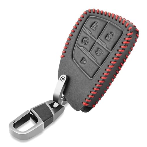 Schlüsselgehäuse Leder-Schlüsselanhänger Mit 5 Tasten Hülle Für Silverado 1500 Für Suburban Für Tahoe Für GMC Für Sierra Für Yukon 23-24 Autofernbedienungen Schlüsselgehäuse Leder-Schlüsselanhänger Mit 5 Tasten Hülle Für Silverado 1500 Für Suburban Für Tahoe Für GMC Für Sierra Für Yukon 23-24 Autofernbedienungen von TUHBCX