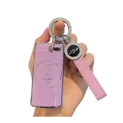 Schlüsselgehäuse Shell Fob Schlüsselanhänger Für Chery Für Tiggo 7 Pro 8 Pro Für Exeed Für Tiggo 2 3X Für Arrizo 5 Pro Gx 5X EQ7 TPU Auto-Fernschlüsseletui-Abdeckung Autofernbedienungen(Purple Set b) Schlüsselgehäuse Shell Fob Schlüsselanhänger Für Chery Für Tiggo 7 Pro 8 Pro Für Exeed Für Tiggo 2 3X Für Arrizo 5 Pro Gx 5X EQ7 TPU Auto-Fernschlüsseletui-Abdeckung Autofernbedienungen(Purple Set b) von TUHBCX