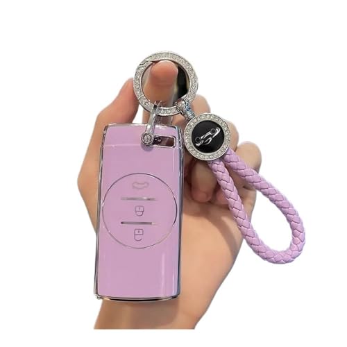 Schlüsselgehäuse Shell Fob Schlüsselanhänger Für Chery Für Tiggo 7 Pro 8 Pro Für Exeed Für Tiggo 2 3X Für Arrizo 5 Pro Gx 5X EQ7 TPU Auto-Fernschlüsseletui-Abdeckung Autofernbedienungen(Purple Set c) Schlüsselgehäuse Shell Fob Schlüsselanhänger Für Chery Für Tiggo 7 Pro 8 Pro Für Exeed Für Tiggo 2 3X Für Arrizo 5 Pro Gx 5X EQ7 TPU Auto-Fernschlüsseletui-Abdeckung Autofernbedienungen(Purple Set c) von TUHBCX