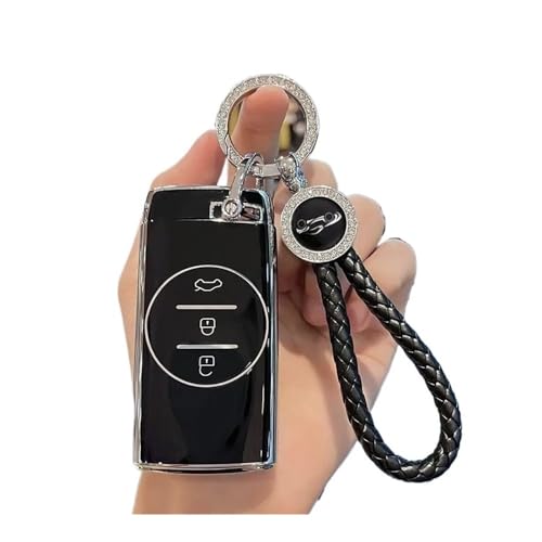 Schlüsselgehäuse Shell Fob Schlüsselanhänger Für Chery Für Tiggo 7 Pro 8 Pro Für Exeed Für Tiggo 2 3X Für Arrizo 5 Pro Gx 5X EQ7 TPU Auto-Fernschlüsseletui-Abdeckung Autofernbedienungen(Black Set c) Schlüsselgehäuse Shell Fob Schlüsselanhänger Für Chery Für Tiggo 7 Pro 8 Pro Für Exeed Für Tiggo 2 3X Für Arrizo 5 Pro Gx 5X EQ7 TPU Auto-Fernschlüsseletui-Abdeckung Autofernbedienungen(Black Set c) von TUHBCX