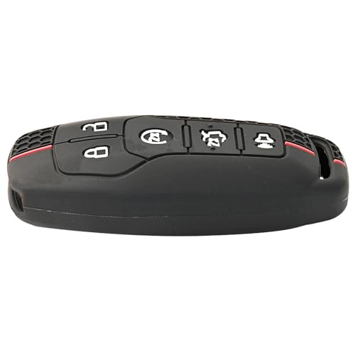 TUHBCX Schlüsselgehäuse Fernbedienung Silikon Auto Schlüsselanhänger Ring Shell Cover Case Halter 5 Taste Für Ford Für Explorer Für Edge Für Mustang F Series Truck 15-17 Autofernbedienungen TUHBCX Schlüsselgehäuse Fernbedienung Silikon Auto Schlüsselanhänger Ring Shell Cover Case Halter 5 Taste Für Ford Für Explorer Für Edge Für Mustang F Series Truck 15-17 Autofernbedienungen von TUHBCX