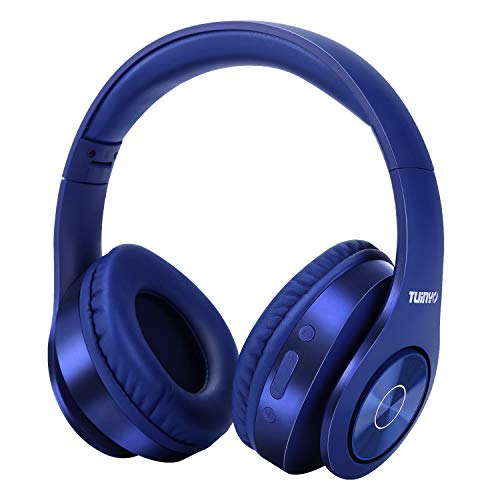 TUINYO Bluetooth-Kopfhörer Over Ear Hi-Fi Stereo Headset drahtloser Kopfhörer mit tiefen Bässen, weichen Ohrenschützern aus Memory-Protein, … von TUINYO