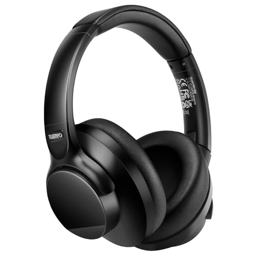TUINYO Kabellose Kopfhörer - Noise Cancelling Over Ear Bluetooth Kopfhörer mit 60H Spielzeit, Hi-Res Audio, Deep Bass, Memory Foam Ohrmuscheln - Perfekt für Reisen und Home Office … TUINYO Kabellose Kopfhörer - Noise Cancelling Over Ear Bluetooth Kopfhörer mit 60H Spielzeit, Hi-Res Audio, Deep Bass, Memory Foam Ohrmuscheln - Perfekt für Reisen und Home Office … von TUINYO