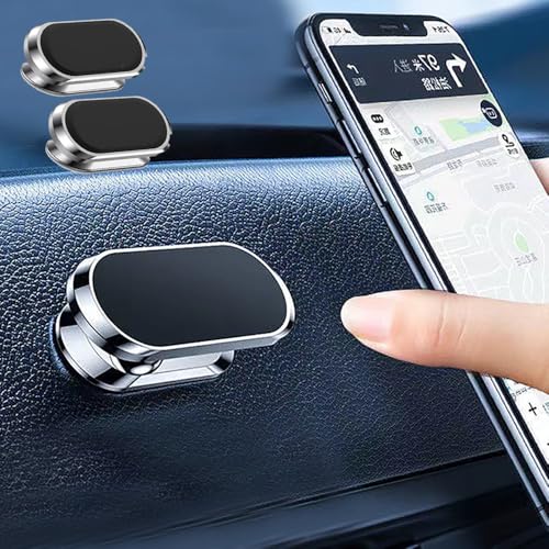 Tukefev 2 Pack Magnetische Handy Installiert, 360° Drehen Autos GerüSt Magnetische Die GerüSt Nanny GerüSt FüR Alle Smartphones von TUKEFEV