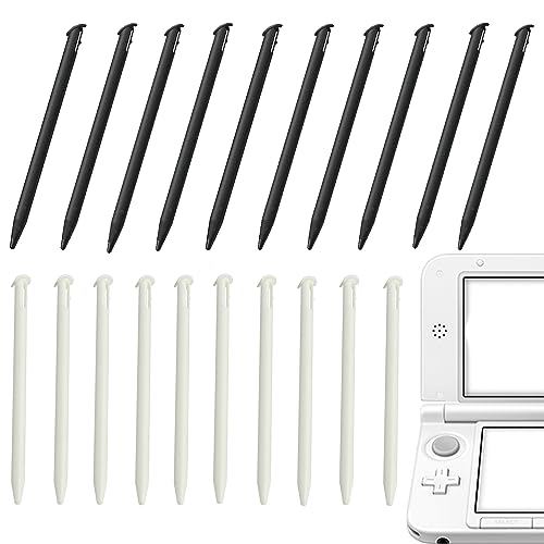TUKEVA 20 Stück Kunststoff Eingabestifte, Touch Stylus Stift, Ersatz für 3DSXL Eingabestift, Hochempfindlich, Stift für Spielkonsole, Touchscreen-Ersatz, Zubehör 9.5 cm TUKEVA 20 Stück Kunststoff Eingabestifte, Touch Stylus Stift, Ersatz für 3DSXL Eingabestift, Hochempfindlich, Stift für Spielkonsole, Touchscreen-Ersatz, Zubehör 9.5 cm von TUKEVA