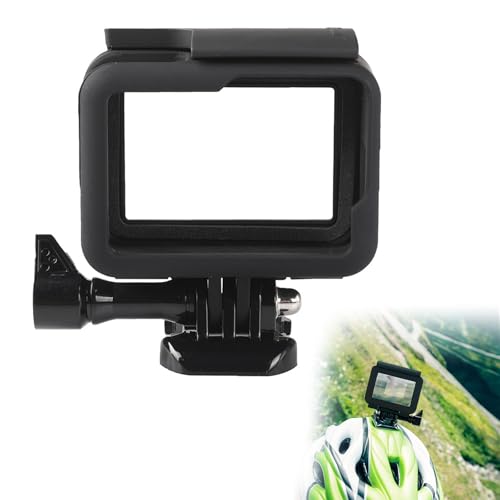 Gehäuse Rahmen Kompatibel Kameras, Actionkameras Zubehör Schutzgehäuse Case mit Sockel, Rahmengehäuse mit Niedrigem Profil, Frame Gehäuse Rahmen Halterung Kompatibel, 1PC von TUKNN