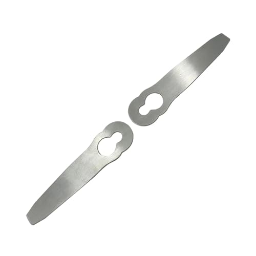 TULDYS 1-10PCS Rasenmäher Klingen Ersatzteile Edelstahl Mähmaschine Klingen Einfach Zu Installieren Garten Power Werkzeug Zubehör(4pcs 85mm) von TULDYS