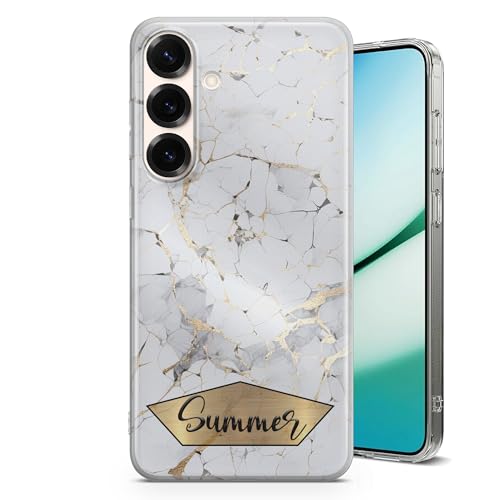 TULLUN Personalisierte Handyhülle für Samsung Galaxy S22 Plus 5G - Klare Soft Gel mit individuellem Druck, stilvollem Marmor-Design Ihrem eigenen Name Text - Golden TULLUN Personalisierte Handyhülle für Samsung Galaxy S22 Plus 5G - Klare Soft Gel mit individuellem Druck, stilvollem Marmor-Design Ihrem eigenen Name Text - Golden von TULLUN