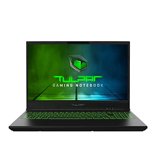 TULPAR A5 V19.2 Gaming Laptop | 15,6'' FHD 1920X1080 144HZ IPS LED-Display | Intel Core i5 12500H | 8 GB RAM | 500 GB SSD | Nvidia RTX 3050Ti | FreeDOS Gaming Notebook von TULPAR