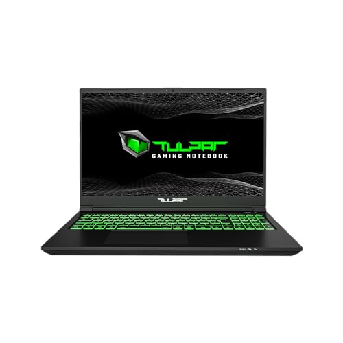 TULPAR A5 V21.2 Gaming Laptop | 15,6'' FHD 1920X1080 144HZ IPS LED-Display | Intel Core i5 12450H | 16 GB RAM | 500 GB SSD | Nvidia RTX 4050 | Windows 11 Gaming Notebook von TULPAR