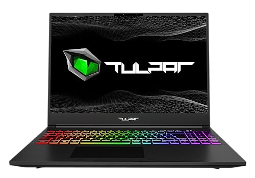 TULPAR T6 V1.1 Gaming Laptop | 16'' QHD 2560X1600 165HZ IPS LED-Display | Intel Core i7 13700H | 16 GB RAM | 1 TB SSD | Nvidia RTX 4070 | Windows 11 Home | Gaming Notebook von TULPAR