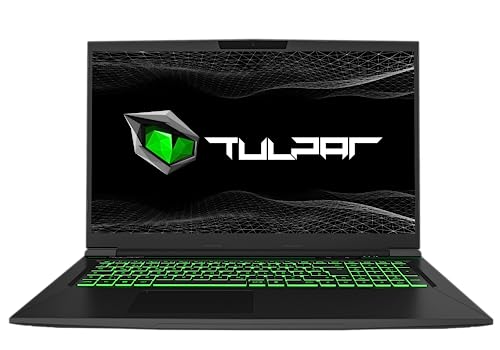 TULPAR T7 V20.6 Gaming Laptop | 17,3'' FHD 1920X1080 144HZ IPS LED-Display | Intel Core i7 13700H | 16 GB RAM | 1 TB SSD | Nvidia RTX 4060 | Windows 11 Gaming Notebook von TULPAR