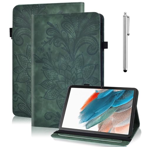 TUOLISG 7" Kindle Paperwhite (12th Generation-2024) und Kindle Colorsoft Signature Edition (1.Generation),Leichte Hülle mit Kartenschlitz und Auto Wake/Sleep für Kindle Paperwhite 2024-Grün von TUOLISG