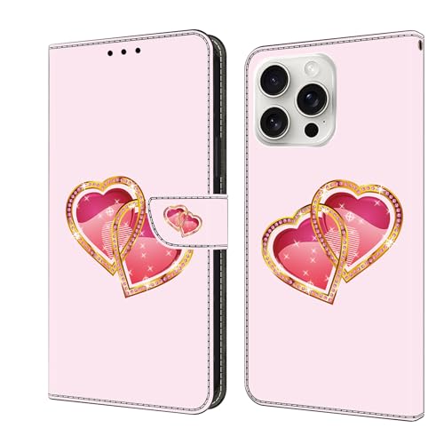 TUOLISG Handyhülle für iPhone 16 Pro Hülle, PU Leder Flip Wallet Stoßfestes Lederhülle Tasche Case Kartensteckplätzen Schutzhülle Kompatibel mit iPhone 16 Pro 6.3 Zoll-Liebe Pfirsich TUOLISG Handyhülle für iPhone 16 Pro Hülle, PU Leder Flip Wallet Stoßfestes Lederhülle Tasche Case Kartensteckplätzen Schutzhülle Kompatibel mit iPhone 16 Pro 6.3 Zoll-Liebe Pfirsich von TUOLISG