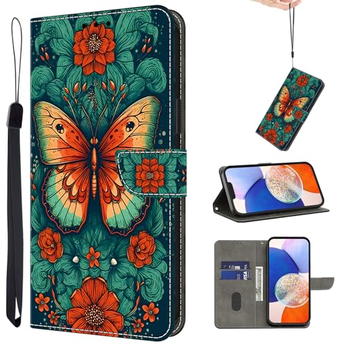 TUOLISG Handyhülle für Google Pixel 9 Hülle,Premium Lederhülle Google Pixel 9 Pro Klappbar Flip Case Tasche Magnet Kartenfach Standfunktion Schutzhülle für Google Pixel 9/9 Pro -Blumenschmetterling TUOLISG Handyhülle für Google Pixel 9 Hülle,Premium Lederhülle Google Pixel 9 Pro Klappbar Flip Case Tasche Magnet Kartenfach Standfunktion Schutzhülle für Google Pixel 9/9 Pro -Blumenschmetterling von TUOLISG