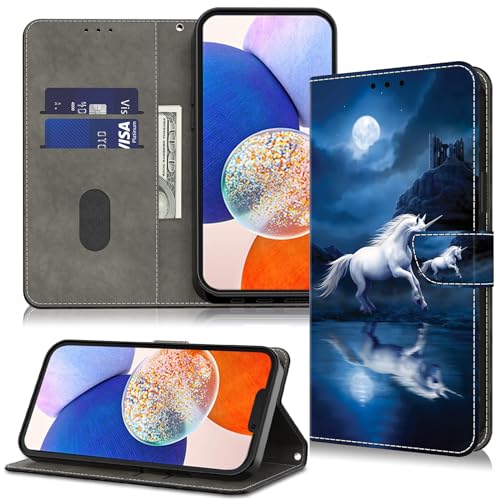 TUOLISG Handyhülle für Xiaomi Redmi Note 13 Pro Plus Hülle,PU Leder Flip Wallet Case Schutzhülle mit Kartenfächer und Standfunktion für Redmi Note 13 Pro Plus -Weißes Pferd TUOLISG Handyhülle für Xiaomi Redmi Note 13 Pro Plus Hülle,PU Leder Flip Wallet Case Schutzhülle mit Kartenfächer und Standfunktion für Redmi Note 13 Pro Plus -Weißes Pferd von TUOLISG