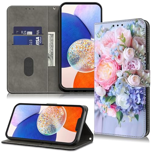 TUOLISG Handyhülle für iPhone 16 Pro Hülle,Lederhüllefür iPhone 16 Pro Case,PU Leder Wallet Flip Case Stoßfeste Klapphülle mit Kartenfach-Bunt Blumen TUOLISG Handyhülle für iPhone 16 Pro Hülle,Lederhüllefür iPhone 16 Pro Case,PU Leder Wallet Flip Case Stoßfeste Klapphülle mit Kartenfach-Bunt Blumen von TUOLISG