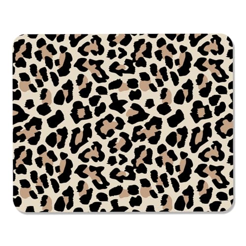 TUOLISG Gaming Mauspad, Mousepad 260 x 210 mm, Mausmatte mit Motiv, rutschfeste Gummiunterseite, Mini-Mauspad Präzision und Geschwindigkeit für Büro & Gaming, Geschenk für Kinder & Gamer -Leopard TUOLISG Gaming Mauspad, Mousepad 260 x 210 mm, Mausmatte mit Motiv, rutschfeste Gummiunterseite, Mini-Mauspad Präzision und Geschwindigkeit für Büro & Gaming, Geschenk für Kinder & Gamer -Leopard von TUOLISG