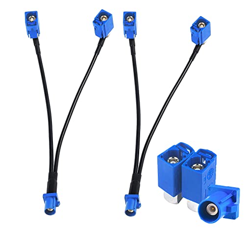 TUOLNK 6 Zoll 15 cm GPS Antenne Pigtail Kabel Fakra C RG174 Stecker bis 2 x Buchse Y Typ Splitter 2er Pack TUOLNK 6 Zoll 15 cm GPS Antenne Pigtail Kabel Fakra C RG174 Stecker bis 2 x Buchse Y Typ Splitter 2er Pack von TUOLNK