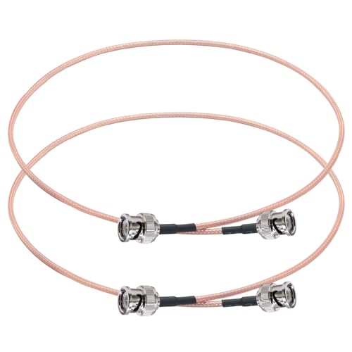 TUOLNK 2 Stück BNC Kabel RG316 (1.6ft BNC Stecker zu Stecker) TUOLNK 2 Stück BNC Kabel RG316 (1.6ft BNC Stecker zu Stecker) von TUOLNK