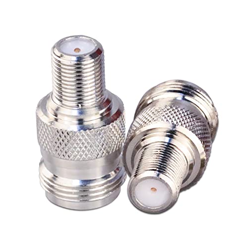 TUOLNK F zu N Koaxialadapter N Typ Buchse auf F Typ Buchse Koaxialstecker für Koaxialkabel Router 2pcs von TUOLNK