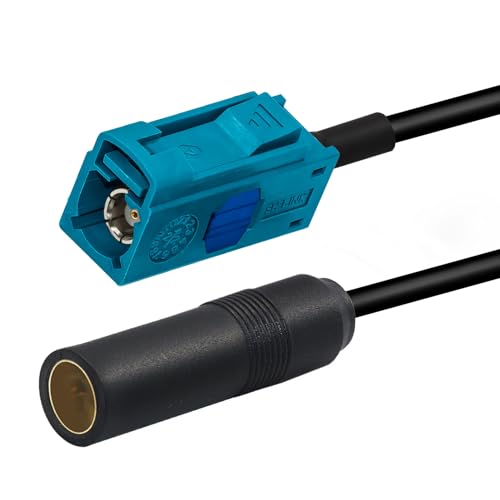 TUOLNK Fakra Z zu Din Kabel Universal Fahrzeug Auto Stereo FM AM Radio Antenne Adapter Fakra Z Buchse auf DIN Buchse Kabel für Auto Stereo Audio HD Radio Head Unit CD Media Player 12inch TUOLNK Fakra Z zu Din Kabel Universal Fahrzeug Auto Stereo FM AM Radio Antenne Adapter Fakra Z Buchse auf DIN Buchse Kabel für Auto Stereo Audio HD Radio Head Unit CD Media Player 12inch von TUOLNK