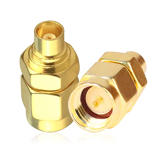 TUOLNK SMA auf MCX Stecker SMA Stecker auf MCX Buchse Koax Adapter für Koaxialkabel Antenne 2St TUOLNK SMA auf MCX Stecker SMA Stecker auf MCX Buchse Koax Adapter für Koaxialkabel Antenne 2St von TUOLNK