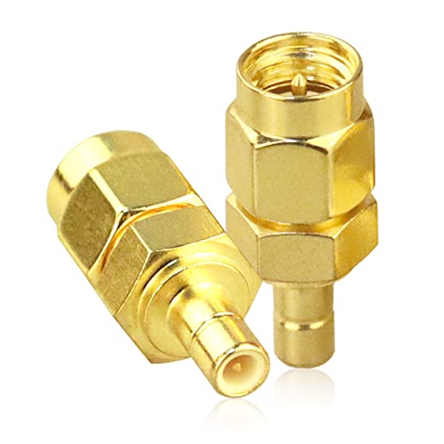 TUOLNK SMA auf SMB Stecker SMB Stecker auf SMA Stecker Koaxial Adapter für Verlängerungskabel Funkantenne 2St TUOLNK SMA auf SMB Stecker SMB Stecker auf SMA Stecker Koaxial Adapter für Verlängerungskabel Funkantenne 2St von TUOLNK