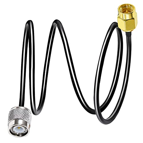 TUOLNK SMA auf TNC Kabel RG58 Stecker Verlustarmes Verlängerungskabel 1 m HF Koax Adapterkabel 50 Ohm für Wireless LAN Geräte von TUOLNK