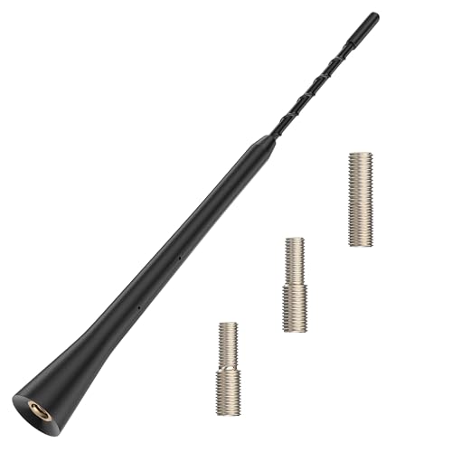 TUOLNK Universal Autoantennenersatz, AM/FM/DAB Autoantenne mit Schrauben M4 M5 M6 9 Zoll (23 cm) von TUOLNK