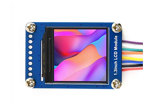 3,3 cm (1,3 Zoll) LCD-Display, allgemeines Modul, kompatibel mit Raspberry Pi, 240 × 240 Auflösung, SPI-Schnittstelle, IPS-Panel, 65 K, RGB-Farben, unterstützt Arduino, STM32 von TUOPUONE