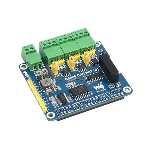 Isolierte RS485 CAN HAT (B) Kompatibel mit Raspberry Pi 2-Ch RS485 und 1-Ch CAN Multi Schutz SPI Kommunikationsschnittstelle von TUOPUONE