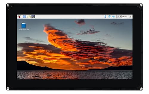 TUOPUONE 10,1 Zoll Kapazitiver Touchscreen LCD (F) mit Fall 1024×600 HDMI-Schnittstelle Verschiedene Systeme & Geräte Unterstützung von TUOPUONE