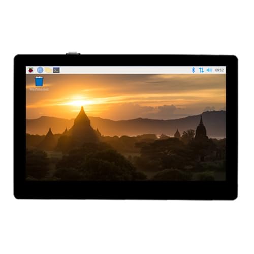 TUOPUONE 12,7 cm (5 Zoll) kapazitives Touch-AMOLED-Display, kompatibel mit Raspberry Pi, 960 × 544 Pixel, Auflösung, HDMI-Schnittstelle, optische Bindung, gehärtete Glasabdeckung von TUOPUONE