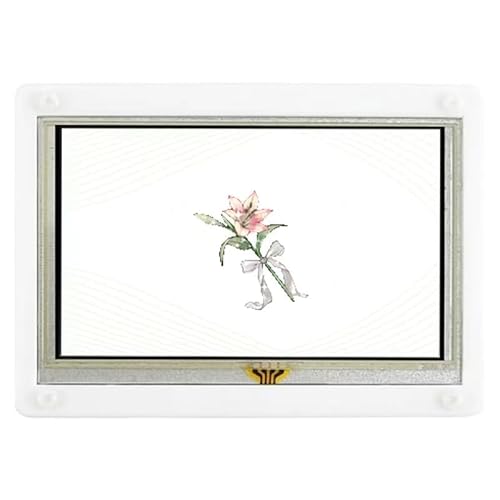 TUOPUONE 12,7 cm resistiver Touchscreen LCD (B) mit zweifarbigem Gehäuse, kompatibel mit Raspberry Pi 4B / 3B+ / 3A+ /Zero 2 W 800 × 480 Auflösung, HDMI-Display-Schnittstelle, geringer Stromverbrauch von TUOPUONE