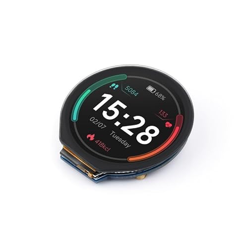 TUOPUONE 3,3 cm rundes LCD-Display-Modul, kompatibel mit Raspberry Pi 240 × 240 Auflösung, Touch-IPS-Panel, SPI und I2C-Kommunikationsschnittstelle TUOPUONE 3,3 cm rundes LCD-Display-Modul, kompatibel mit Raspberry Pi 240 × 240 Auflösung, Touch-IPS-Panel, SPI und I2C-Kommunikationsschnittstelle von TUOPUONE