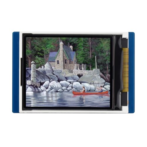 TUOPUONE 4,6 cm (1,8 Zoll) LCD-Display-Modul, kompatibel mit Raspberry Pi Pico, 65 K RGB-Farben, 160 × 128 Pixel Auflösung, SPI-Schnittstelle von TUOPUONE