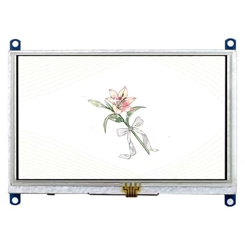 TUOPUONE 5 Zoll resistiver LCD-Touchscreen (B) Kompatibel mit Raspberry Pi 4B / 3B+ / 3A+ /Zero 2 W Auflösung 800 × 480 HDMI-Displayschnittstelle mit geringer Leistung von TUOPUONE