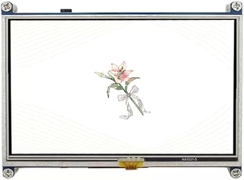TUOPUONE 5 Zoll resistiver Touchscreen LCD Kompatibel mit Raspberry Pi 800 × 480 Auflösung HDMI-Schnittstelle Low Power TUOPUONE 5 Zoll resistiver Touchscreen LCD Kompatibel mit Raspberry Pi 800 × 480 Auflösung HDMI-Schnittstelle Low Power von TUOPUONE