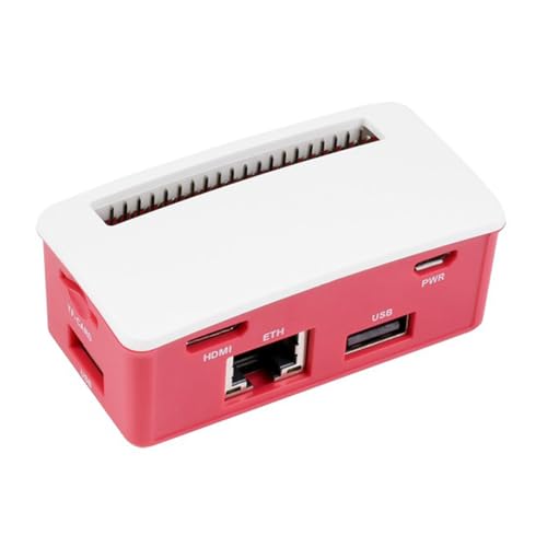 TUOPUONE ETH-USB-HUB-Box kompatibel mit Raspberry Pi Zero/Zero 2W/Zero W/Zero WH 1x RJ45 Ethernet Port, 3x USB 2.0 Ports von TUOPUONE