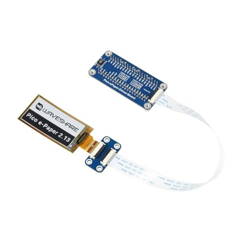 TUOPUONE Flexibles E-Ink-Display-Modul, 5,4 cm, kompatibel mit Raspberry Pi Pico, 212 × 104 Pixel, Schwarz/Weiß, SPI von TUOPUONE