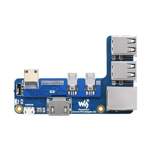TUOPUONE Pi Zero A 3B Adapter Alternative Lösung Kompatibel mit RPi 3 Modell B/B+ von TUOPUONE
