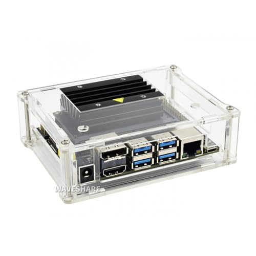 TUOPUONE Transparente Acryl-Hülle, kompatibel mit Jetson Nano Developer Kit, schön und ordentlich TUOPUONE Transparente Acryl-Hülle, kompatibel mit Jetson Nano Developer Kit, schön und ordentlich von TUOPUONE