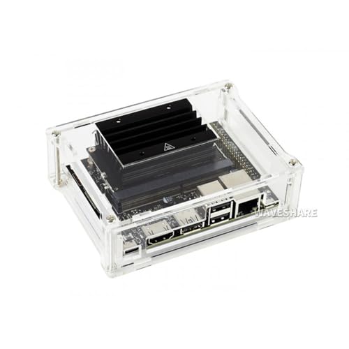 TUOPUONE Transparente Acryl-Hülle speziell für Jetson Nano 2 GB Entwickler-Kit, einfach und schön von TUOPUONE