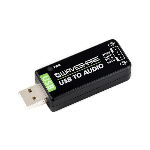 USB-Soundkarte, USB-Audio-Modul, treiberfrei, externer Audio-Konverter, kompatibel mit Raspberry Pi, Jetson Nano USB-Soundkarte, USB-Audio-Modul, treiberfrei, externer Audio-Konverter, kompatibel mit Raspberry Pi, Jetson Nano von TUOPUONE